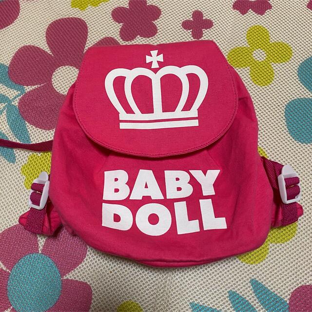 BABYDOLL(ベビードール)のbaby doll  リュック キッズ/ベビー/マタニティのこども用バッグ(リュックサック)の商品写真