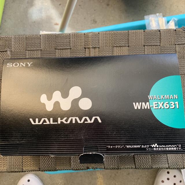 WALKMAN(ウォークマン)のウォークマン　wm-ex631 新品 スマホ/家電/カメラのオーディオ機器(ポータブルプレーヤー)の商品写真