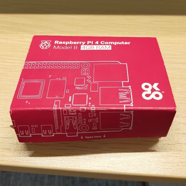 Raspberry Pi 4B 4GBPC周辺機器