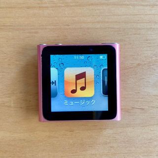 アイポッド(iPod)のiPod nano 第6世代18GB(ポータブルプレーヤー)