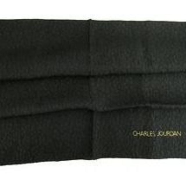 CHARLES JOURDAN(シャルルジョルダン)の新品同様シャルルジョルダンCHARLES　JOURDANショールスカーフ黒 レディースのファッション小物(バンダナ/スカーフ)の商品写真