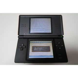 ニンテンドーDS(ニンテンドーDS)の値下げ❗スペアに　ニンテンドーDS Lite クリムゾン/ブラック(家庭用ゲーム機本体)