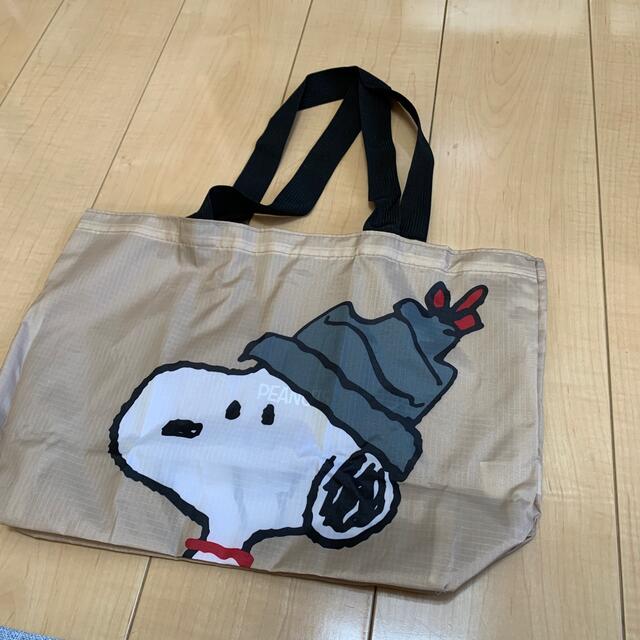 SNOOPY(スヌーピー)のレタスクラブ付録　スヌーピー軽でか！丈夫トート レディースのバッグ(トートバッグ)の商品写真