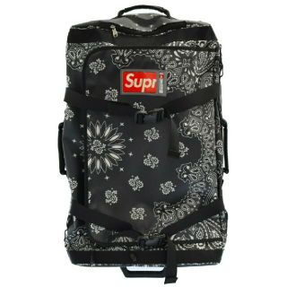 シュプリーム(Supreme)のSupreme North Face Rolling Thunder Bag 黒(トラベルバッグ/スーツケース)