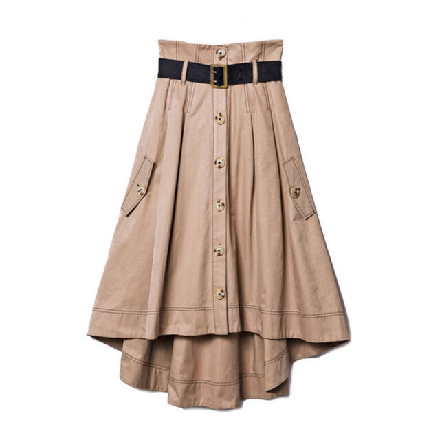 REDYAZEL(レディアゼル)のREDYAZEL 配色フィッシュテールスカート レディースのスカート(ロングスカート)の商品写真