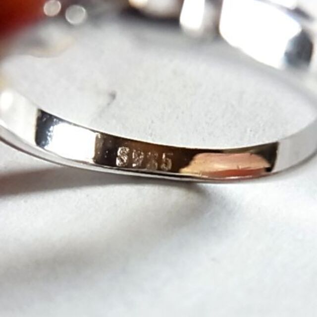 未使用品SVシルバー925リング指輪9号キュービックジルコニア人工ダイヤモンド レディースのアクセサリー(リング(指輪))の商品写真
