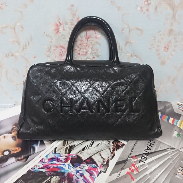 セール限定 【専用商品】CHANEL キャビアスキン ボストンバッグ