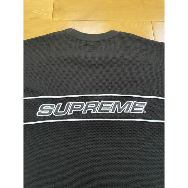 Supreme メッシュTシャツ　ブラックSサイズ