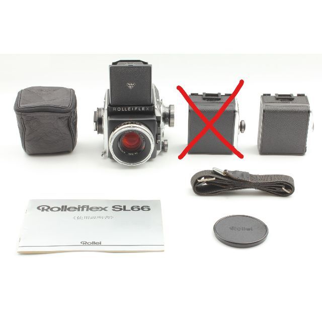 Rolleiflex SL66 HFT 80mm F2.8レンズ　フィルムケース