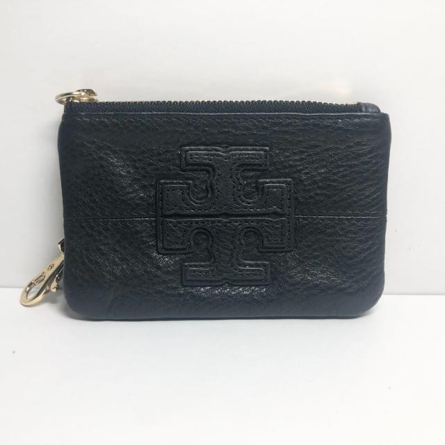 Tory Burch(トリーバーチ)のトリーバーチ コインケース - 黒 レザー レディースのファッション小物(コインケース)の商品写真