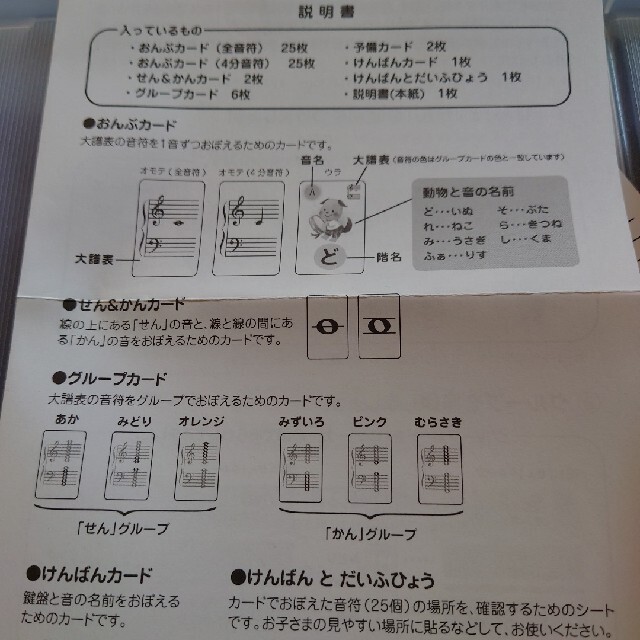 Gakkenおんぷカード 楽器のスコア/楽譜(その他)の商品写真