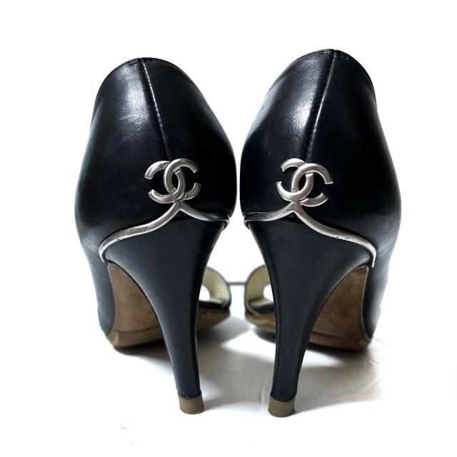 ハイヒール CHANEL レディース - 黒の通販 by ブランディア|シャネル