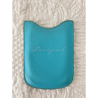 ケイトスペードニューヨーク(kate spade new york)のkate spadeケイトスペードiPhoneケース水色スカイブルー(iPhoneケース)