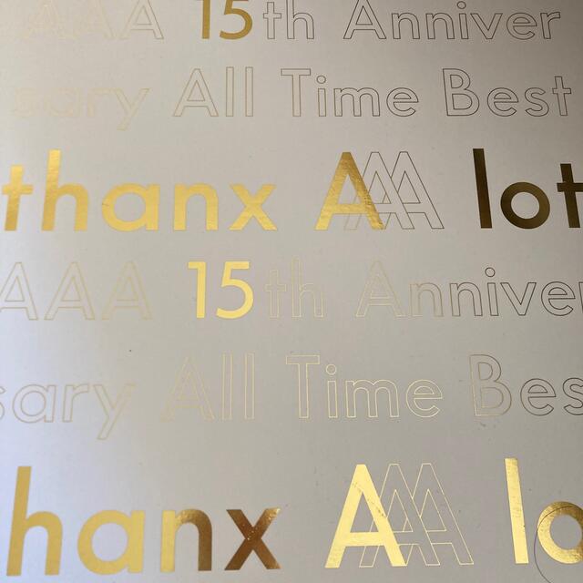 AAA(トリプルエー)のAAA 15th anniversary ALL Time Best エンタメ/ホビーのDVD/ブルーレイ(ミュージック)の商品写真