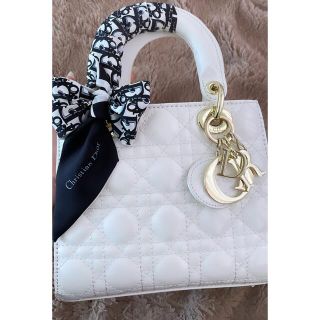 ディオール(Dior)のレディディオールバッグ LADYDIOR MY ABCDIORバッグ(ハンドバッグ)