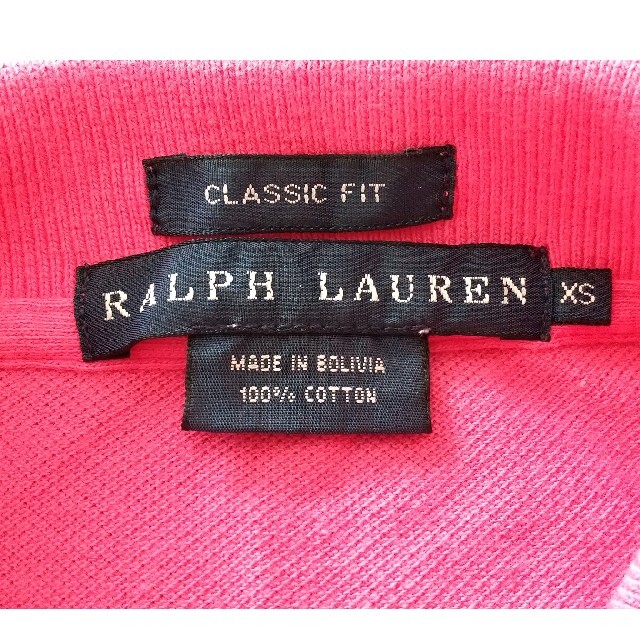 Ralph Lauren(ラルフローレン)の【美品】RALPH LAUREN XSサイズ ポロシャツ レディースのトップス(ポロシャツ)の商品写真