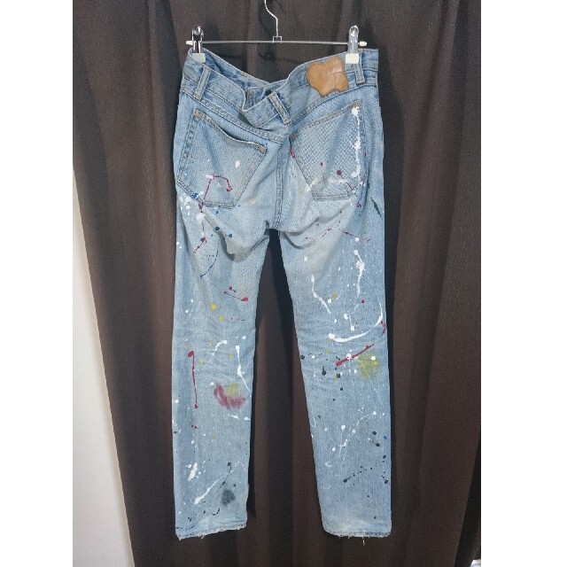 Number Nine SS06 ダメージデニム スタッズ ガンズ期