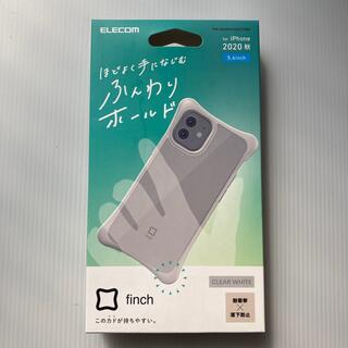 エレコム(ELECOM)のiPhone12 mini ハイブリッド ケース finch ふんわりホールド(iPhoneケース)