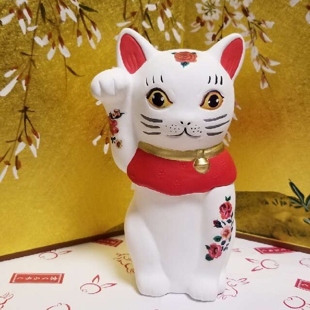 アフタヌーンティー ナタリーレテ 招き猫 招き寅 - 置物 アフタヌーンティー ナタリーレテ 招き猫 招き寅 - 置物