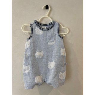 ベビーギャップ(babyGAP)のbabyGAP ギャップベビー、ノースリーブ、ロンパース、3-6month(ロンパース)