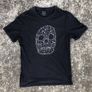 ギャップ(GAP)の希少 00’s GAP アーカイブ ドクロ Tシャツ ブラック OLD(Tシャツ/カットソー(半袖/袖なし))