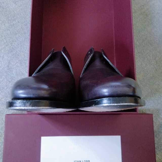 JOHN LOBB(ジョンロブ)のジョンロブ　アーチャー　7E　ラスト8000　ミュージアムカーフ黒 メンズの靴/シューズ(ドレス/ビジネス)の商品写真