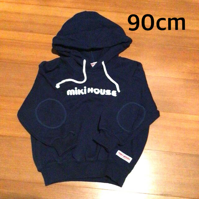 mikihouse(ミキハウス)のミキハウス　スウェット　ネイビー キッズ/ベビー/マタニティのキッズ服男の子用(90cm~)(Tシャツ/カットソー)の商品写真