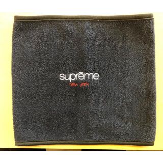 シュプリーム(Supreme)の国内正規品　シュプリーム ポーラテック  ネックギャザー ネックウォーマー 紺(ネックウォーマー)