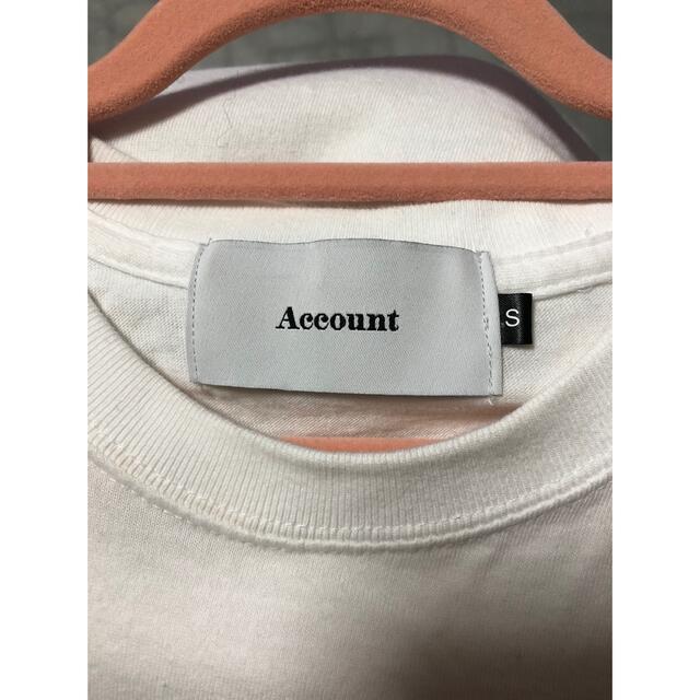 Account パロディ Tシャツ レディースのトップス(Tシャツ(半袖/袖なし))の商品写真