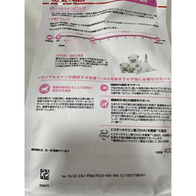 ロイヤルカナン FHN キトン 成長前期 後期 子猫用 2kg 500g 2