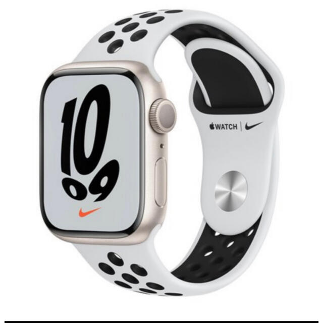 Apple Watch Nike Series 7 GPSモデル ピュアプラチナ