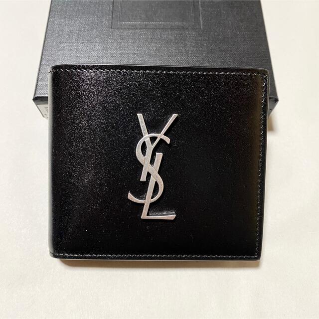 新品?正規品 Saint Laurent☆二つ折りウォレット 新品未使用!送料込み