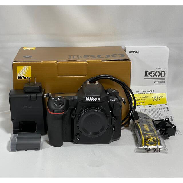 Nikon - Nikon D500ボディー 終盤品 メーカー保証残あり