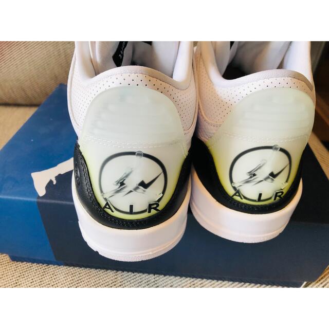 FRAGMENT × NIKE AIR JORDAN 3 WHITE/BLACK