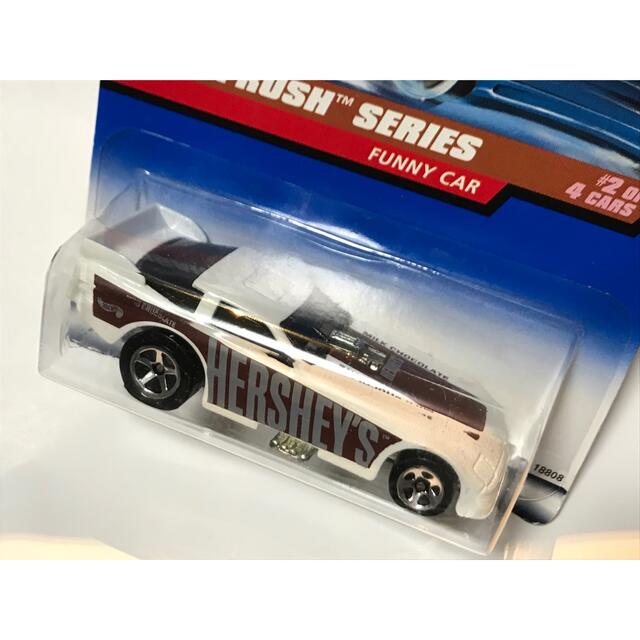 FUNNY(ファニー)のホットウィール ファニーカー ハーシーズ チョコ HotWheels ミニカー エンタメ/ホビーのおもちゃ/ぬいぐるみ(ミニカー)の商品写真