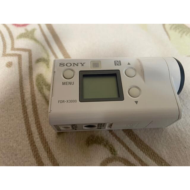 アクションカメラ SONY FDR-X3000 4K　実動機