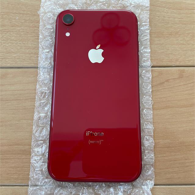 【超美品】iPhone XR  64GB レッド SIMフリー 本体のみ