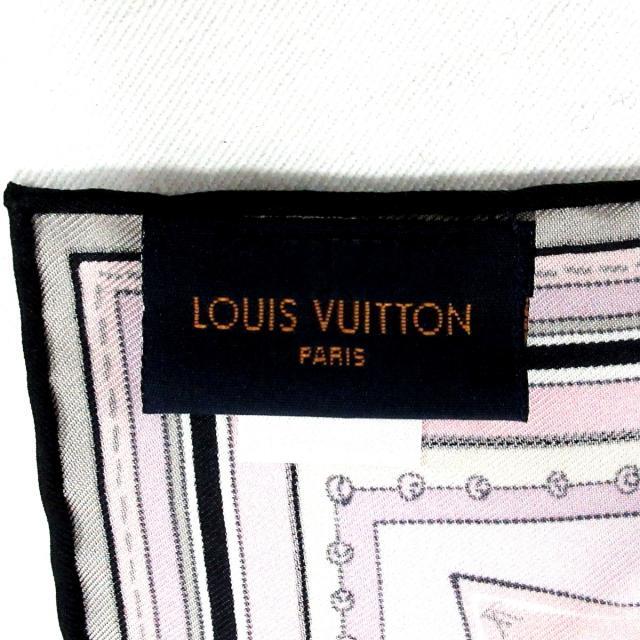 ルイヴィトン スカーフ美品  M71508 ピンク