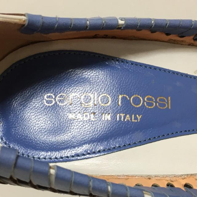 Sergio Rossi(セルジオロッシ)のセルジオロッシ パンプス 37 1/2 - レザー レディースの靴/シューズ(ハイヒール/パンプス)の商品写真