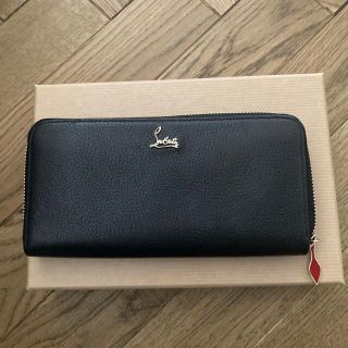 Christian Louboutin - 本物保証付 Christian Louboutin ラウンドファスナー長財布 赤の通販 by