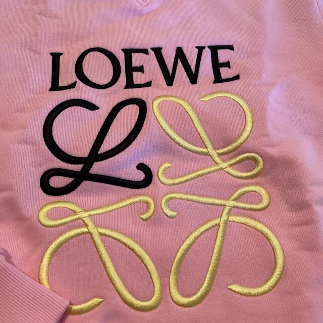 LOEWE　スウェット　トレーナー　ピンク