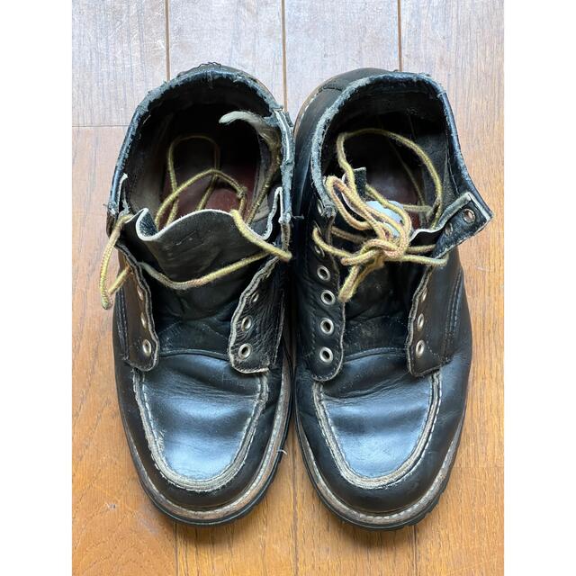 REDWING(レッドウィング)のRED WING Uチップ　アイリシュセッター　ブーツ　黒 メンズの靴/シューズ(ブーツ)の商品写真