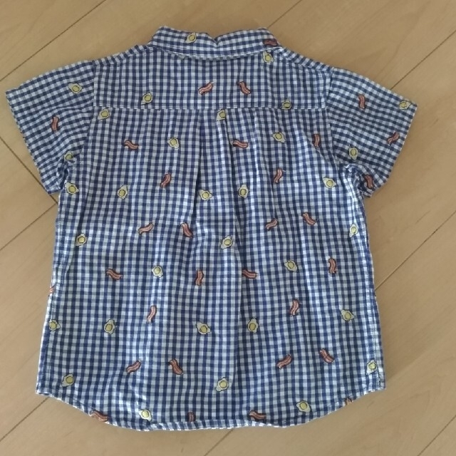 BREEZE(ブリーズ)のBREEZEチェック半袖シャツ キッズ/ベビー/マタニティのキッズ服男の子用(90cm~)(Tシャツ/カットソー)の商品写真