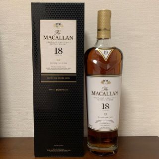 希少品☆ザ・マッカラ18年☆新品未開封品☆箱付き☆(ウイスキー)