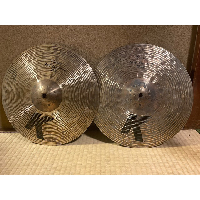 K custom High Definition  zildjian hihat 楽器のドラム(シンバル)の商品写真