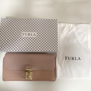 フルラ(Furla)のFURLA フルラ 長財布　ピンク　革財布(財布)