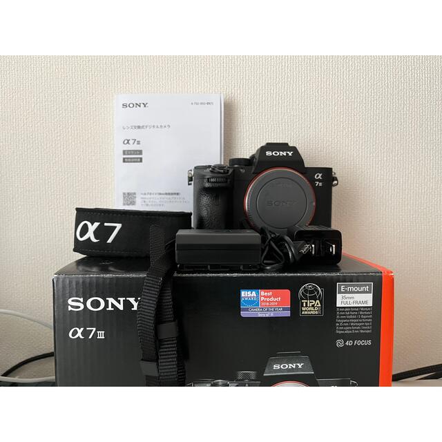 ミラーレス一眼【美品】SONY α7iii 本体 ボディ