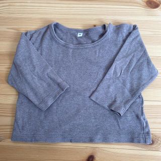 ムジルシリョウヒン(MUJI (無印良品))の無印　長袖80サイズ(Ｔシャツ)