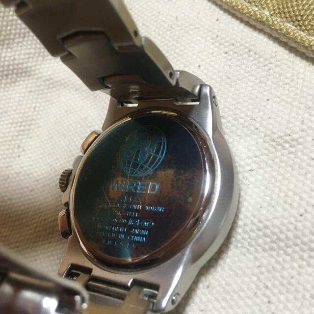 WIRED(ワイアード)の《中古》WIRED 腕時計 メンズの時計(腕時計(アナログ))の商品写真