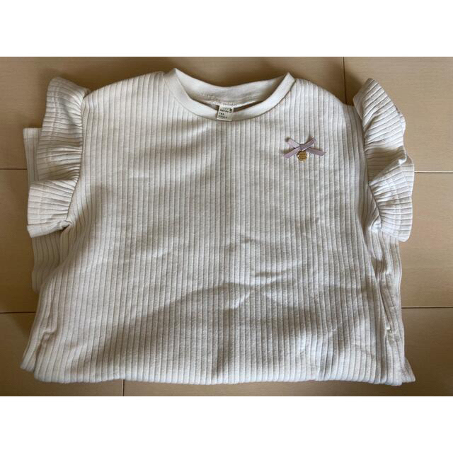 F.O.KIDS(エフオーキッズ)のアプレレクール ワンピース ホワイト 100 サイズ キッズ/ベビー/マタニティのキッズ服女の子用(90cm~)(ワンピース)の商品写真